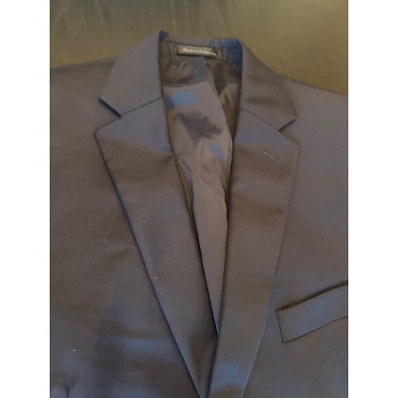 Lauren Ralph Lauren Mens Navy Blazer Jacket 42R 100% Wool Gold Buttons - Picture 4 of 8